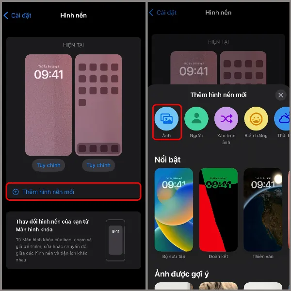 Hình nền hoa đẹp cho iPhone, giúp cho điện thoại của bạn trở nên tươi tắn và hấp dẫn hơn rất nhiều 3 giao diện chọn ảnh từ thư viện trên iPhone