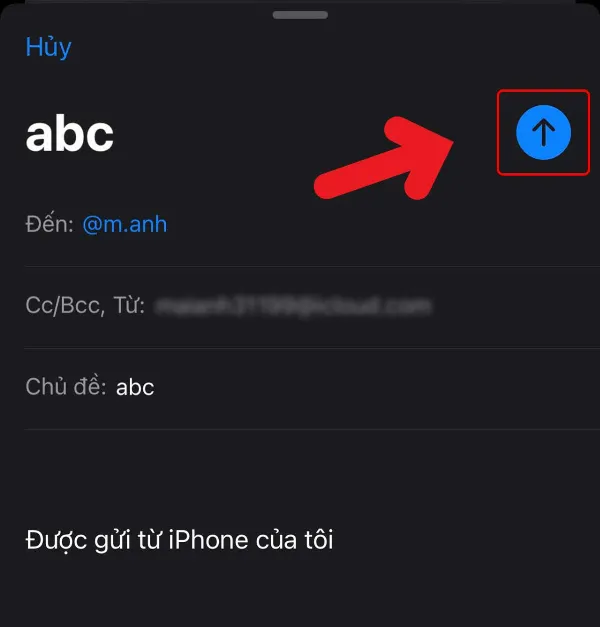 Cách tạo email trên iPhone để bạn gửi đi nhanh chóng và tiện lợi nhất, không cần đến máy tính nữa 2 Giao diện soạn thảo email mới trên iPhone