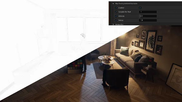 Hiệu ứng đổ bóng môi trường trong game, tạo chiều sâu và độ chân thực