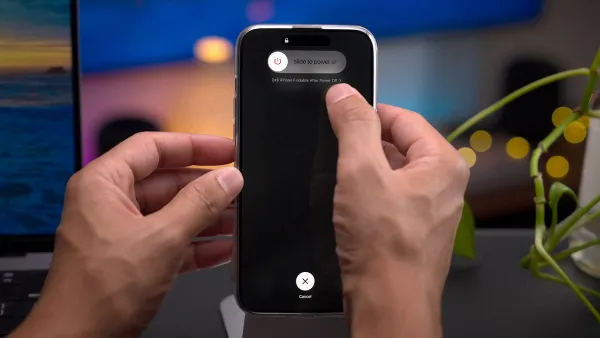 Hình ảnh hướng dẫn khởi động lại iPhone