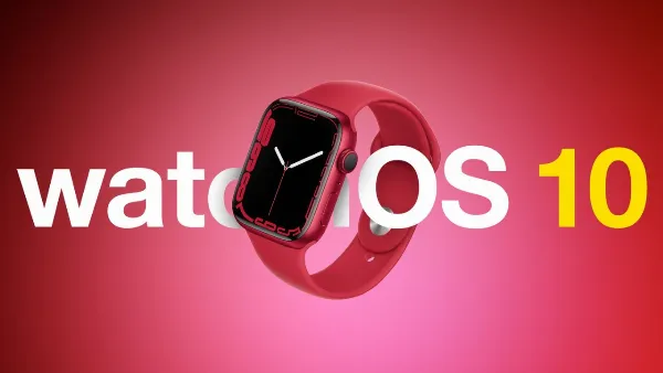 Hình ảnh minh họa các bước cập nhật watchOS 10 Beta trên Apple Watch