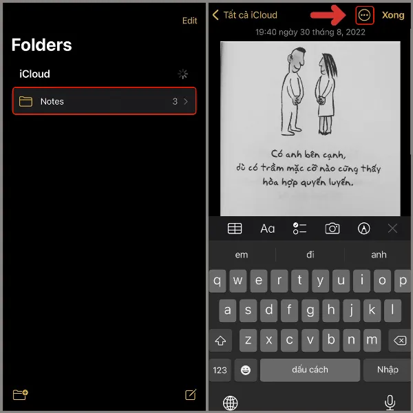 2 cách lưu ảnh trên Instagram vô cùng dễ dàng, giúp bạn lưu lại những bức hình đẹp mà mình thích 6 Hình ảnh minh họa các bước dán ảnh vào ứng dụng ghi chú