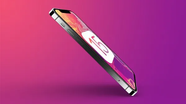 Hình ảnh minh họa giao diện iOS 15 với các biểu tượng ứng dụng được thiết kế mới