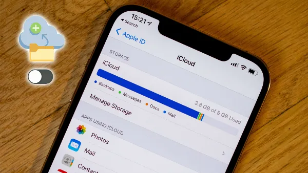 Cách tắt thông báo sao lưu iCloud trên iPhone siêu đơn giản, giúp tiết kiệm dung lượng iCloud cho điện thoại bạn 1 Hình ảnh một chiếc iPhone hiển thị thông báo về việc sao lưu iCloud.
