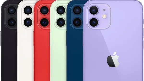 iPhone 12 có sáu phiên bản màu sắc trẻ trung và năng động
