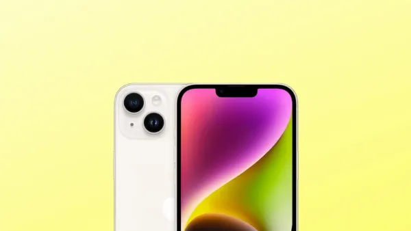 iPhone 14 màu trắng thanh lịch, dễ phối đồ