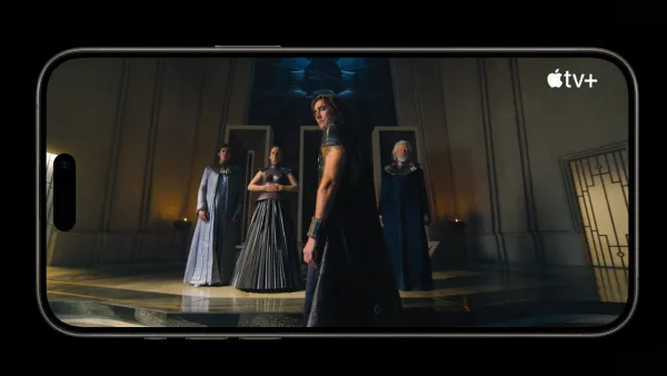 iPhone 15 Pro với viền màn hình siêu mỏng