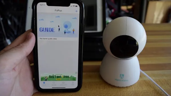 Kết nối camera an ninh với iPhone bằng ứng dụng di động