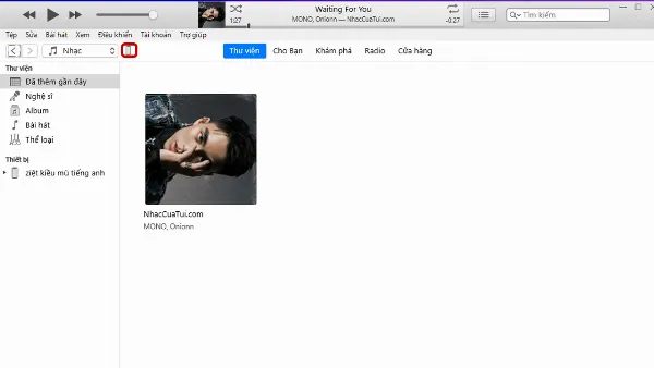 Kết nối iPhone với iTunes để mở khóa