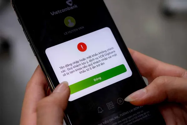 Khóa tài khoản ngân hàng