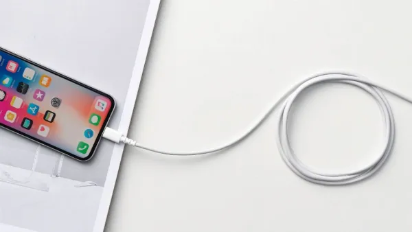 Dây sạc iPhone không vào điện thì phải làm sao? Xem ngay những bước kiểm tra và tự khắc phục tại nhà 7 Kiểm tra dây cáp sạc iPhone xem có bị hư hỏng hay không