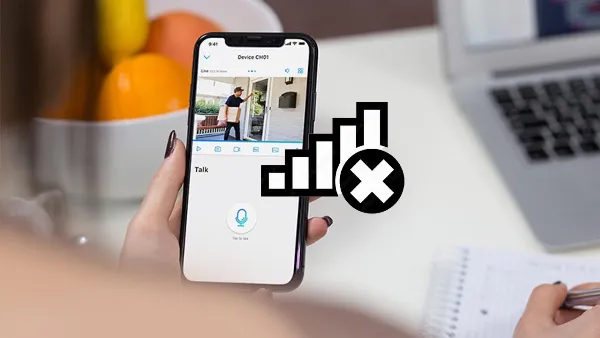 Kiểm tra kết nối mạng và nguồn điện khi camera không kết nối được
