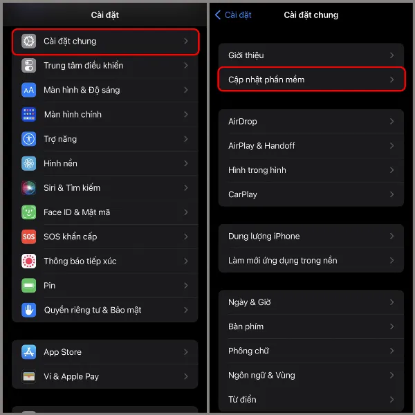 Kiểm tra phiên bản iOS để sử dụng SharePlay