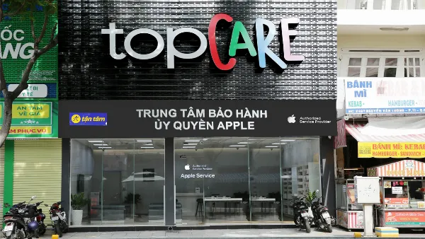 Logo và thông tin liên hệ của Trung Tâm Sửa Chữa Máy Tính Laptop Tại TPHCM