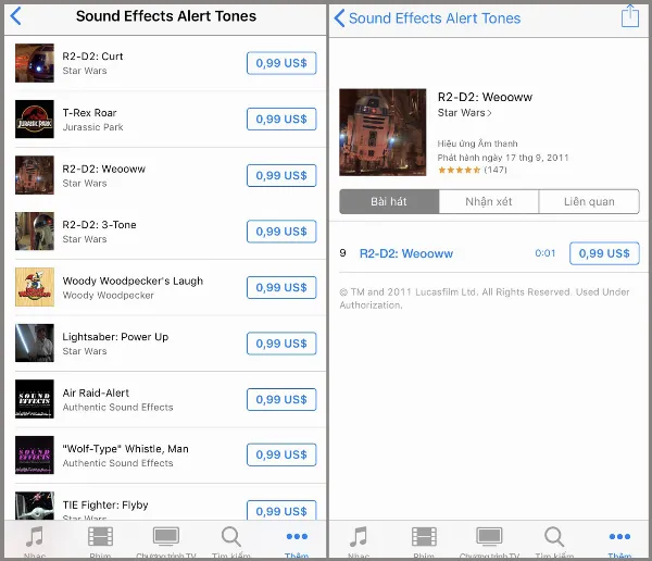 Lựa chọn và mua âm báo yêu thích