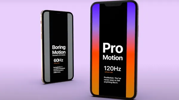 Công nghệ màn hình ProMotion là gì? Cách thức hoạt động, lợi ích ra sao? Có trên iPhone nào? 1 Màn hình điện thoại iPhone 15 Pro Max hiển thị sắc nét với công nghệ ProMotion