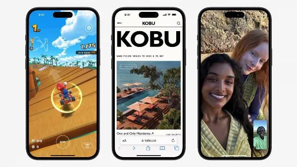 Màn hình Super Retina XDR OLED 6.1 inch của iPhone 15