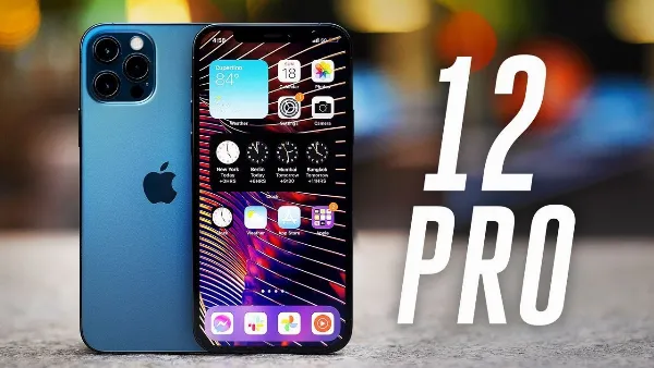 Mặt trước của iPhone 12 Pro với màn hình 6.1 inch