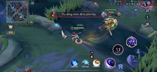 Mina là tướng hỗ trợ chống chịu mạnh mẽ