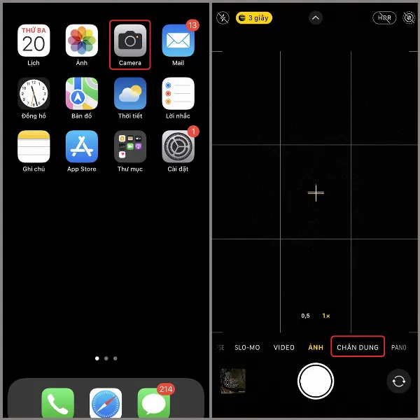 2 cách xoá phông trên iPhone vô cùng đơn giản, giúp chủ thể trong bức ảnh trở nên nổi bật và ấn tượng 2 Mở ứng dụng Camera và chọn chế độ Chân Dung