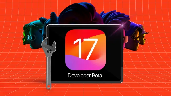 Người dùng iPad đang thực hiện các bước cập nhật iPadOS 17 Beta theo hướng dẫn