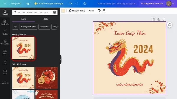 Template Instagram là gì? Cách tạo template trên Instagram cực đẹp, mang phong cách của riêng bạn 3 Nhiều mẫu nền có sẵn trên Canva