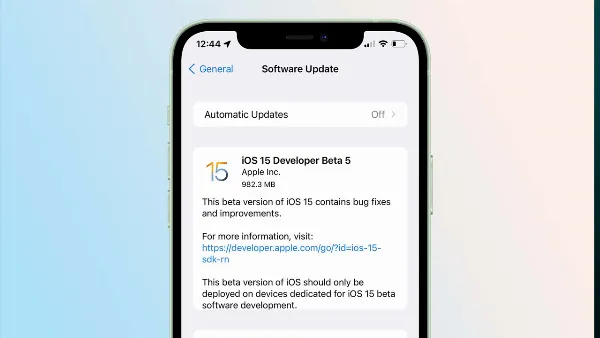 Phiên bản iOS Beta cho nhà phát triển để thử nghiệm và tối ưu ứng dụng
