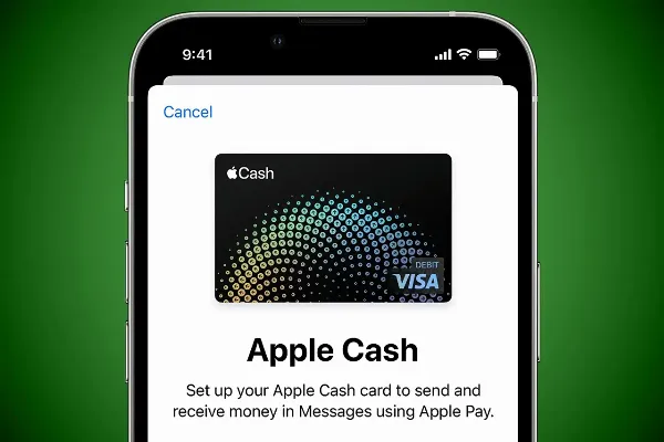 Quản lý tài khoản Apple Cash
