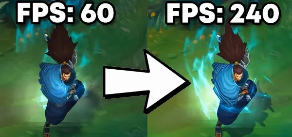 So sánh các mức FPS phổ biến