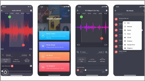 Cách ghép các đoạn ghi âm trên iPhone siêu dễ, giúp bạn có một bản ghi âm hoàn chỉnh như ý muốn 1 Tải ứng dụng MP3 Cutter từ App Store