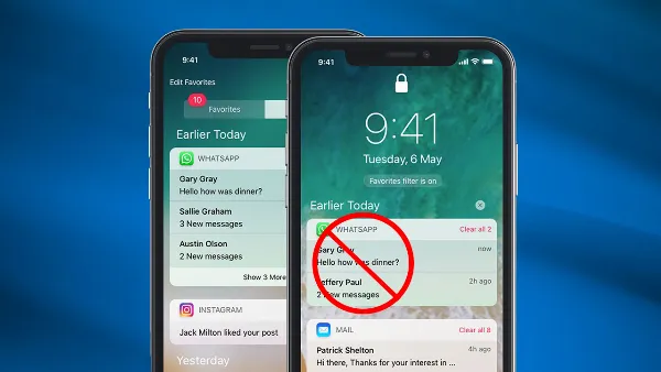 tat trung tam thong bao tren iphone3