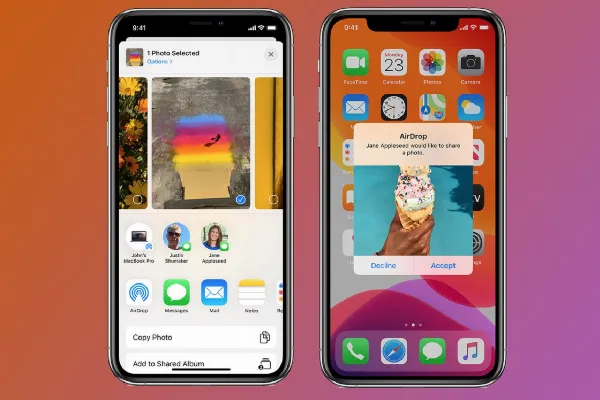 Cách đổi tên iPhone cực kỳ đơn giản, nhanh chóng để thể hiện cá tính riêng của bản thân, tham khảo ngay! 6 Tên iPhone hiển thị khi sử dụng tính năng AirDrop