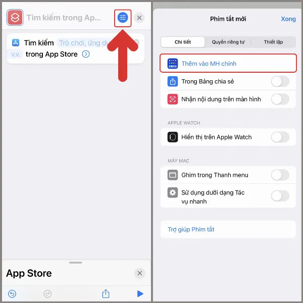 3 cách đổi icon iPhone để giao diện ấn tượng hơn, tuy dùng thiết bị đã lâu nhưng chưa biết mẹo này thì phí quá 4 Thêm phím tắt vừa tạo vào màn hình chính iPhone