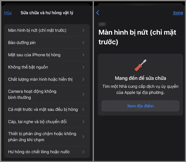 2 cách liên hệ hỗ trợ Apple để yêu cầu sửa chữa và giải quyết những vấn đề về iPhone của bạn hiệu quả 2 Tìm kiếm trung tâm bảo hành Apple gần nhất
