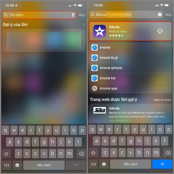 Cách cài nhanh ứng dụng không cần App Store trên iPhone, không phải nhập mật khẩu mỗi lần tải game nữa rồi 5 Tìm kiếm ứng dụng trên thanh tìm kiếm