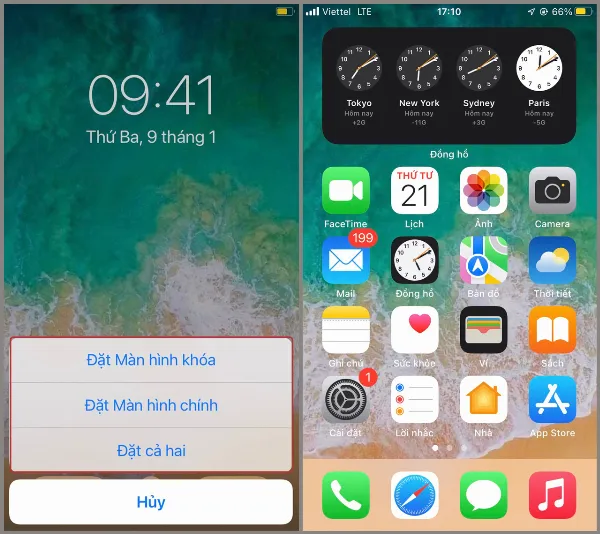 Hình nền iPhone 7, iPhone 7 Plus đẹp và cách tải chỉ với vài bước đơn giản, thao tác dễ dàng ai cũng làm được 4 Tùy chọn đặt hình nền cho màn hình khóa, màn hình chính hoặc cả hai trên iPhone
