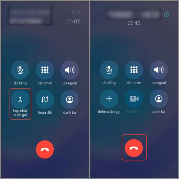 Ứng dụng Call Recorder yêu cầu người dùng hợp nhất cuộc gọi để bắt đầu ghi âm
