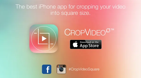 Ứng dụng cắt video Crop Video trên iPhone