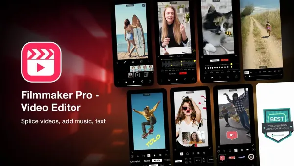 Ứng dụng chỉnh sửa video Filmmaker Pro trên iPhone