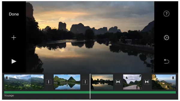 Ứng dụng chỉnh sửa video iMovie trên iPhone