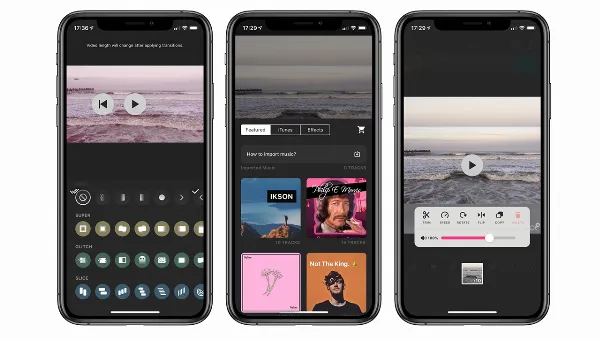 Ứng dụng chỉnh sửa video InShot trên iPhone