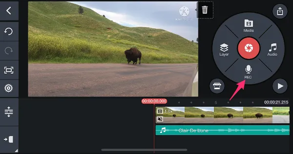 Ứng dụng chỉnh sửa video KineMaster trên iPhone