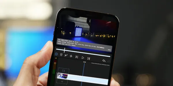 Ứng dụng chỉnh sửa video LumaFusion trên iPhone
