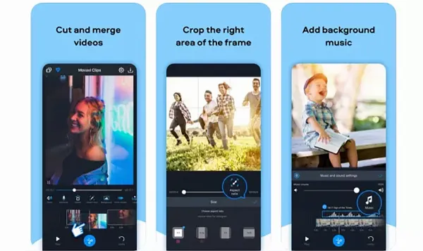 Ứng dụng chỉnh sửa video Movavi Clips trên iPhone