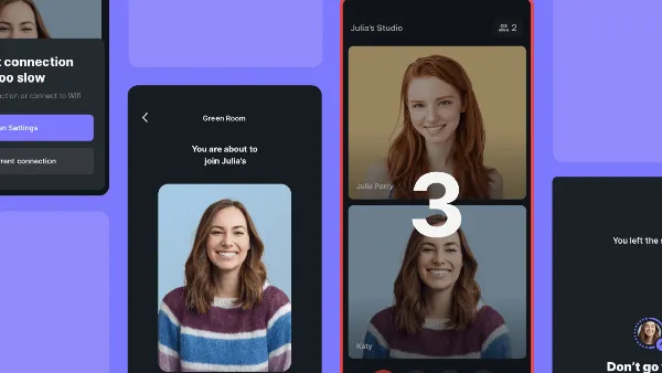 Ứng dụng chỉnh sửa video Riverside.fm trên iPhone