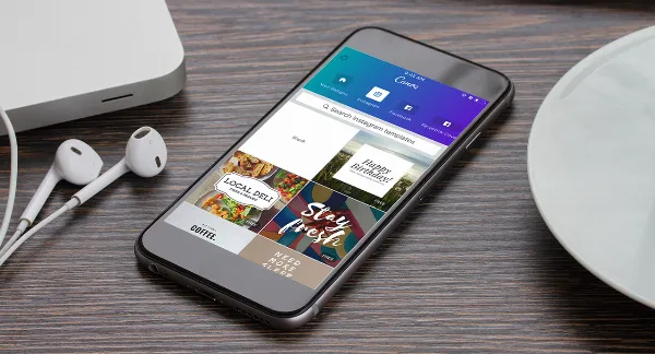 Ứng dụng chỉnh sửa video và thiết kế đồ họa Canva trên iPhone