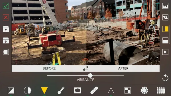 Ứng dụng chỉnh sửa video VideoGrade trên iPhone