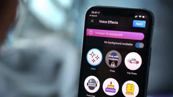 Ứng dụng Voice Changer trên iPhone