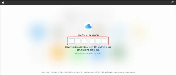 Xác thực hai yếu tố trên iPhone và nhập mã PIN vào máy tính